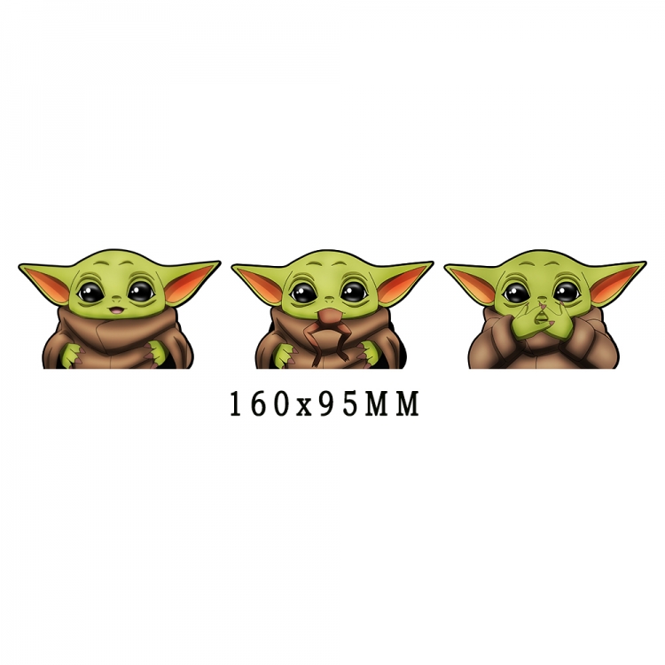 DRAGON BALL Magic 3D HD variable map car computer animation stickers price for 2 pcs