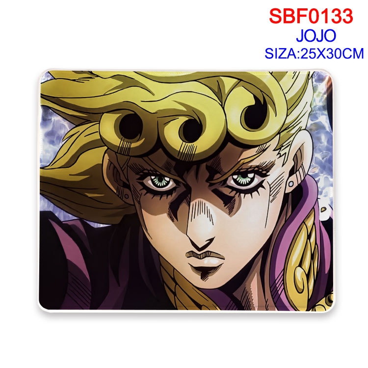 JoJos Bizarre Adventure Anime peripheral edge lock mouse pad 25X30CM SBF-133