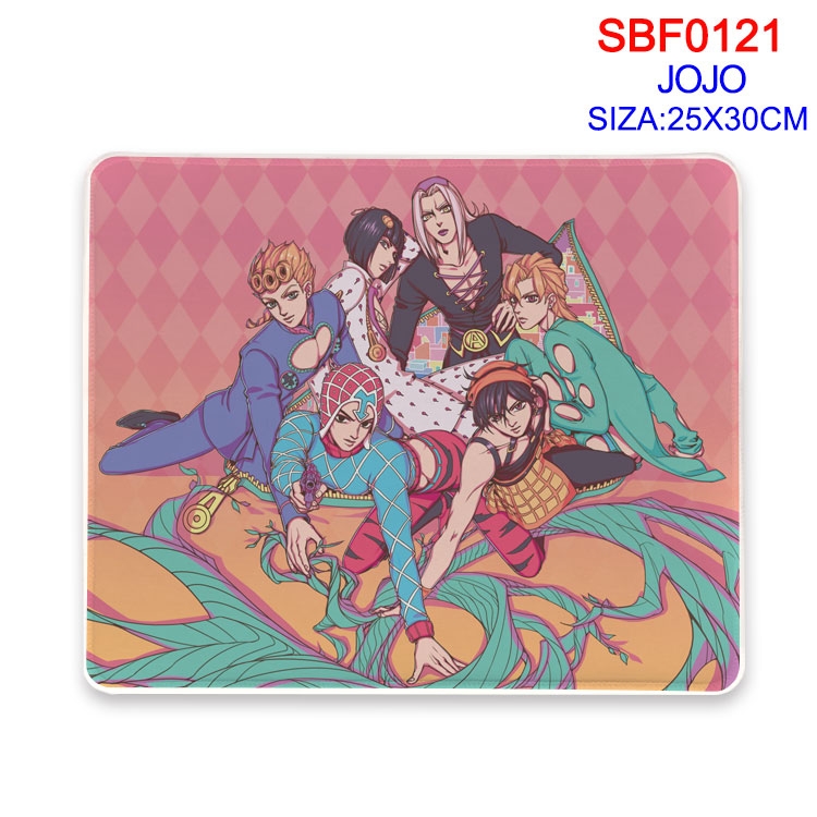 JoJos Bizarre Adventure Anime peripheral edge lock mouse pad 25X30CM SBF-121