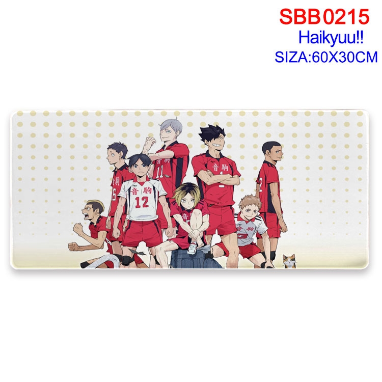 Haikyuu!! Anime peripheral edge lock mouse pad 60X30CM SBB15