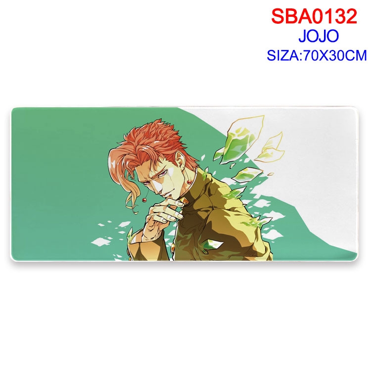 JoJos Bizarre Adventure Anime peripheral edge lock mouse pad 70X30CM SBA-132