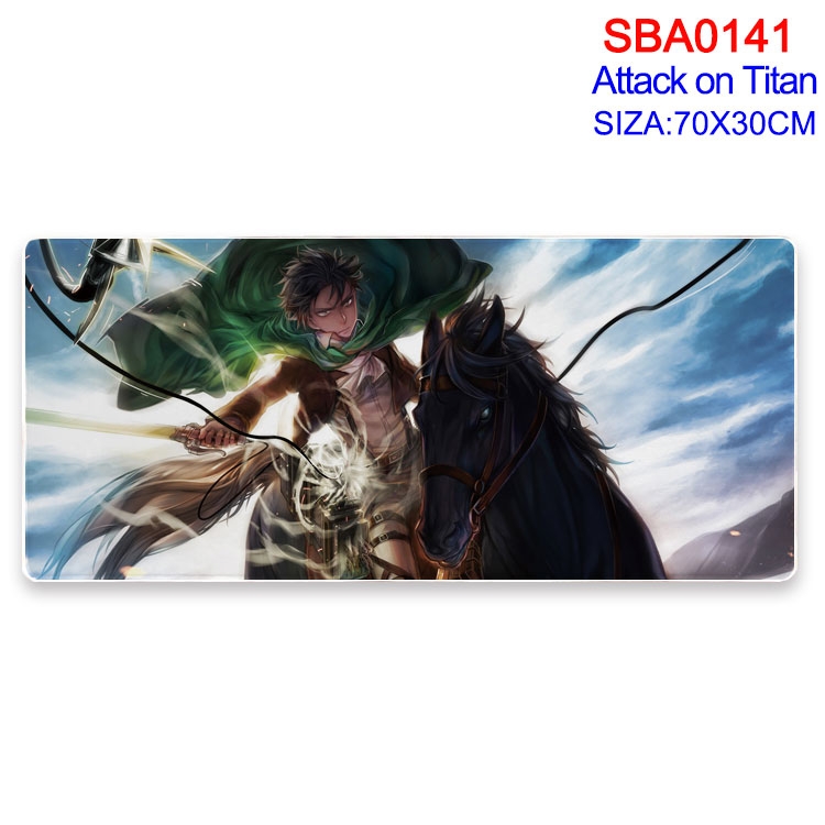Shingeki no Kyojin Anime peripheral edge lock mouse pad 70X30CM SBA-141