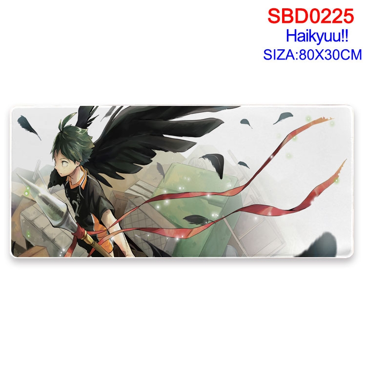 Haikyuu!! Anime peripheral edge lock mouse pad 80X30CM  SBD25
