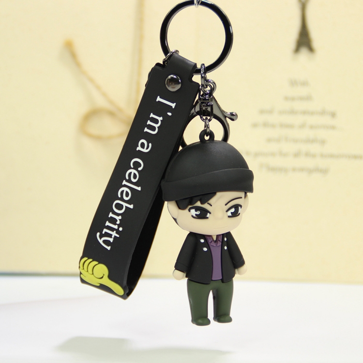 Detective conan Cartoon Peripheral Car Keychain Bag Ornament price for 5 pcs