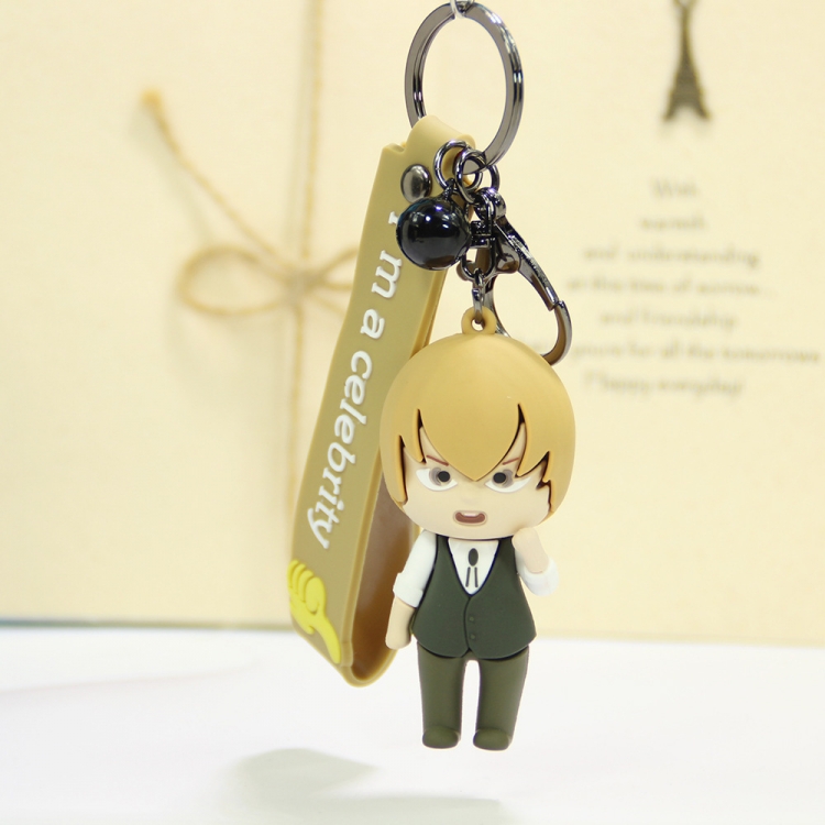 Detective conan Cartoon Peripheral Car Keychain Bag Ornament price for 5 pcs