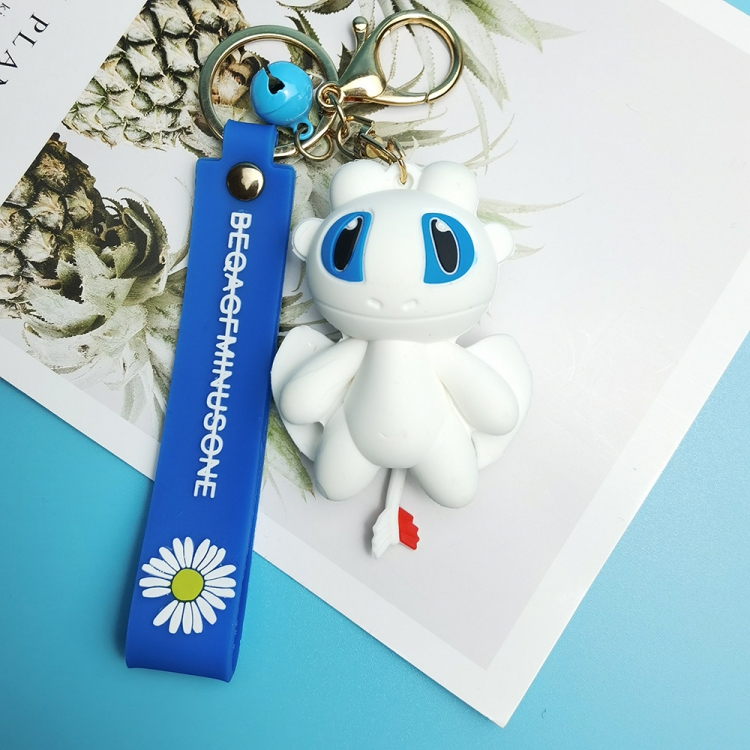 How to Train Your Dragon Epoxy doll keychain pendant cute cartoon bag pendant price for 5 pcs