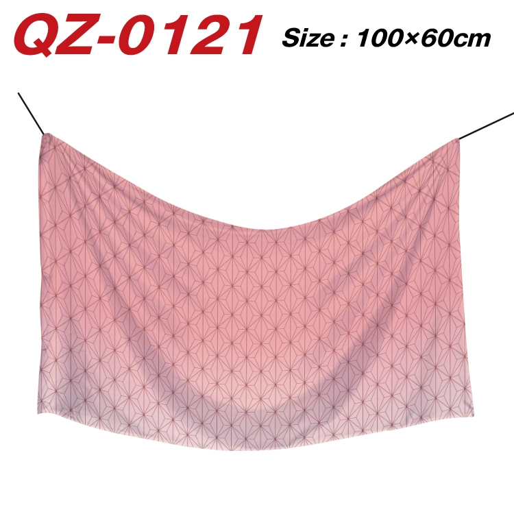 Demon Slayer Kimets Full Color Watermark Printing Banner 100X60CM QZ-0121