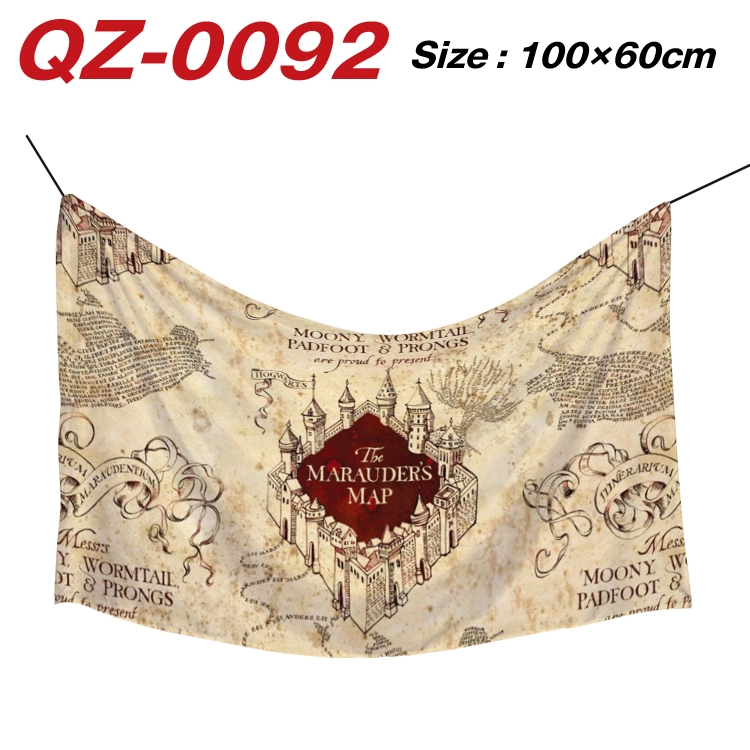 Harry Potter Full Color Watermark Printing Banner 100X60CM QZ-0092-