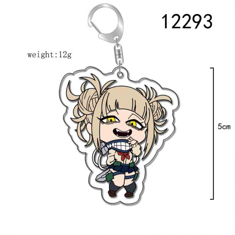 My Hero Academia Anime Acrylic Keychain Charm  price for 5 pcs 12293