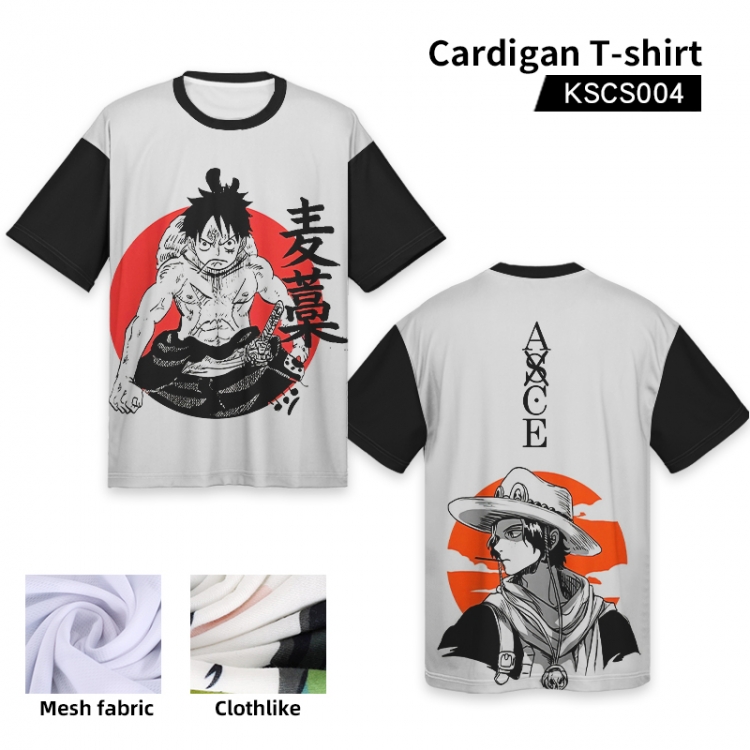 One Piece Anime Loose fit T-shirt KSCS004