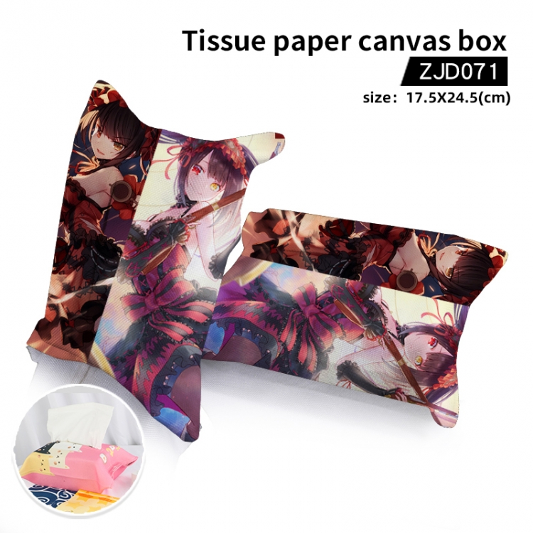 Date-A-Live Anime tissue bag 17.5x24.5cm ZJD071 
