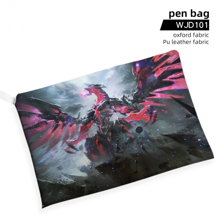 Pencil Bag Yugioh Anime file bag data bag pencil case WJD101