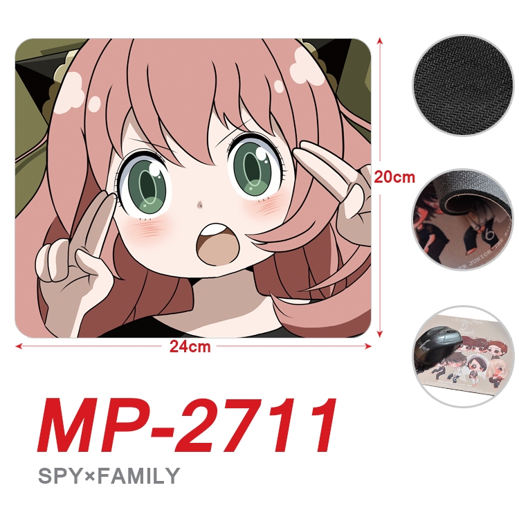 SPY×FAMILY Anime Full Color Printing Mouse Pad Unlocked 20X24cm price for 5 pcs MP-2711