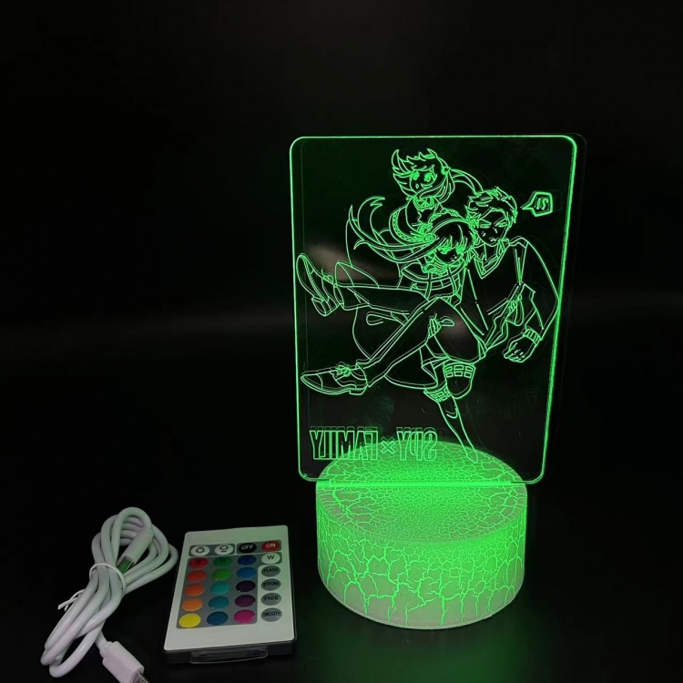 SPY×FAMILY creative visualization lamp  Standing Plates white cracked base 205x143x59mm  3832