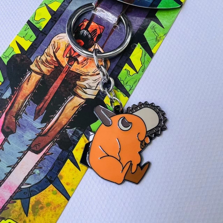 chainsaw man  Animation metal keychain pendant style C price for 5 pcs
