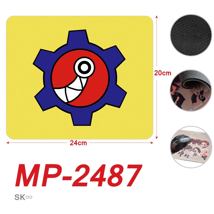 SK∞ Anime Full Color Printing Mouse Pad Unlocked 20X24cm price for 5 pcs MP-2487