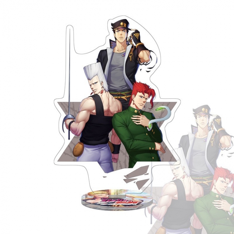 JoJos Bizarre Adventure Anime characters acrylic Standing Plates Keychain 16cm