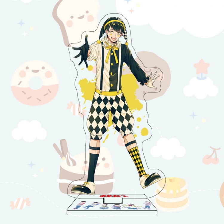 Osomatsu-san Anime characters acrylic Standing Plates Keychain 16cm