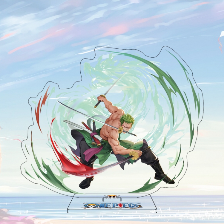 One Piece Anime characters acrylic Standing Plates Keychain 16cm