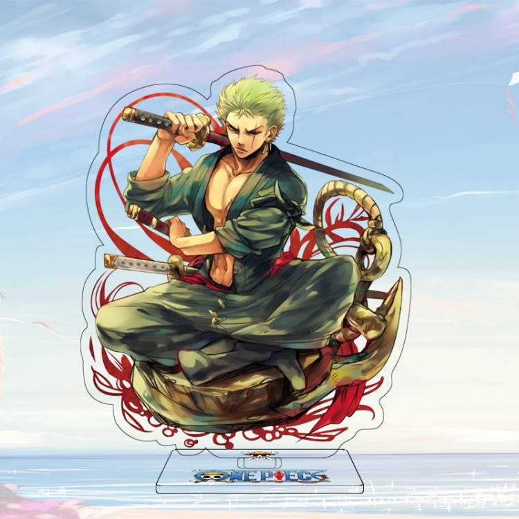 One Piece Anime characters acrylic Standing Plates Keychain 16cm