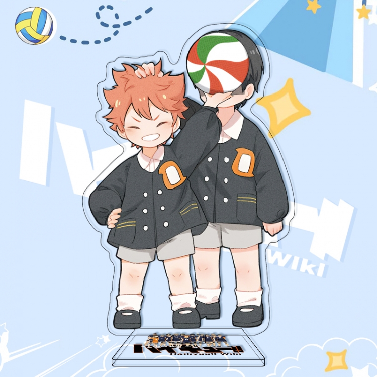  Haikyuu!! Anime characters acrylic Standing Plates Keychain 16cm