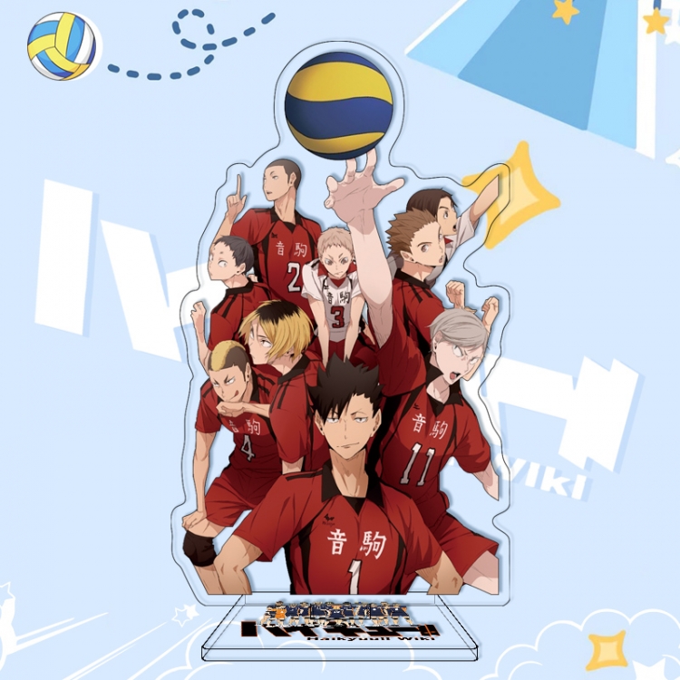  Haikyuu!! Anime characters acrylic Standing Plates Keychain 16cm