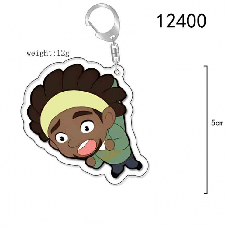 Big Hero 6 Anime Acrylic Keychain Charm  price for 5 pcs 12400