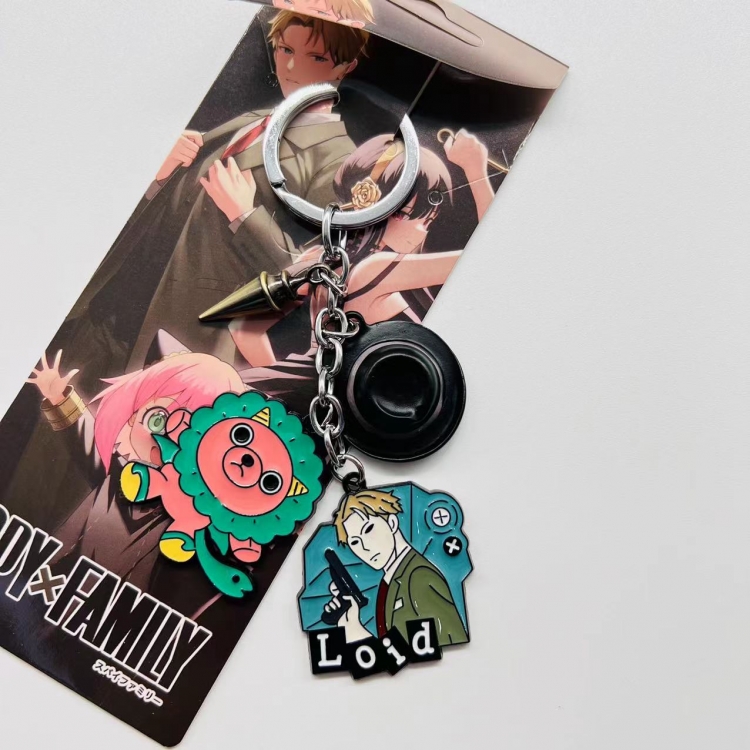 SPY×FAMILY Anime peripheral keychain bag pendant style B