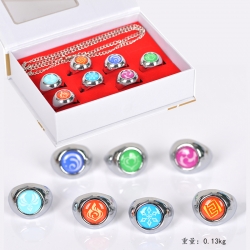 necklace pendant Ring  box set