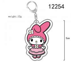 sanrio Cartoon Acrylic Keychai...