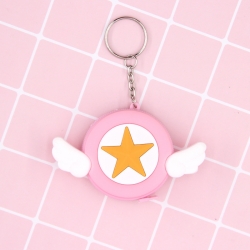 Cartoon keychain automatic ret...