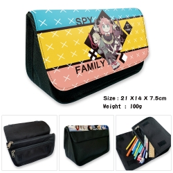 SPY×FAMILY Velcro canvas zippe...