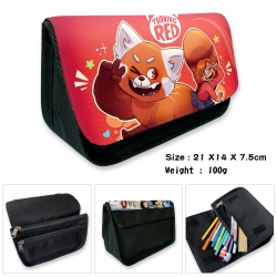 Turning Red Velcro canvas zipp...