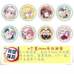 NEW GAME!!  Anime round Badge ...