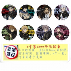 Black Clover Anime round Badge...