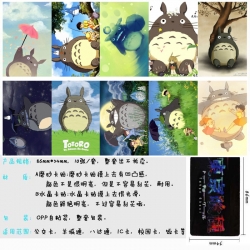 TOTORO Anime matte card sticke...
