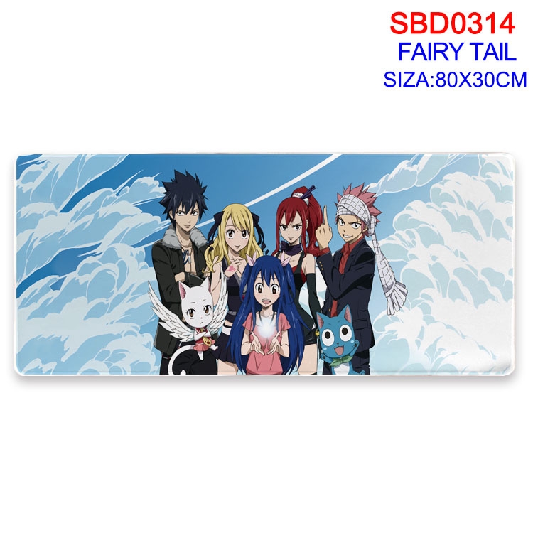 Fairy tail Anime peripheral mouse pad 80X30cm  SBD-314