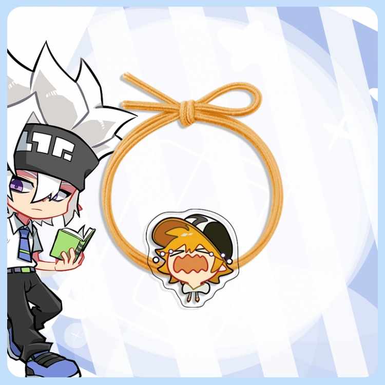 AOTU Anime Acrylic Hair Rope Hair Ring Head Rope Jewelry price for 10 pcs