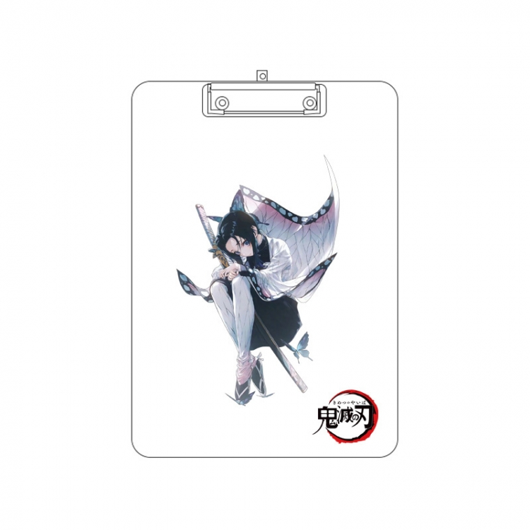 Demon Slayer Kimets Double-sided pattern acrylic board clip writing board clip pad 31X22CM price for 2 pcs
