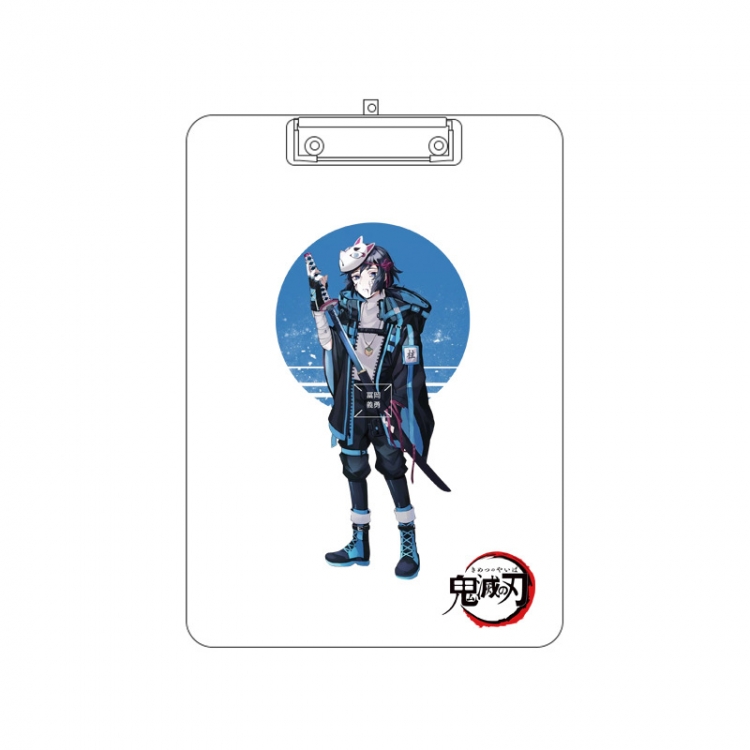 Demon Slayer Kimets Double-sided pattern acrylic board clip writing board clip pad 31X22CM price for 2 pcs