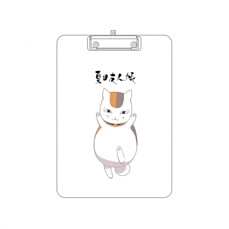 Natsume_Yuujintyou Double-sided pattern acrylic board clip writing board clip pad 31X22CM price for 2 pcs