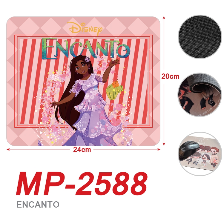 full house of magic Anime Full Color Printing Mouse Pad Unlocked 20X24cm price for 5 pcs MP-2588