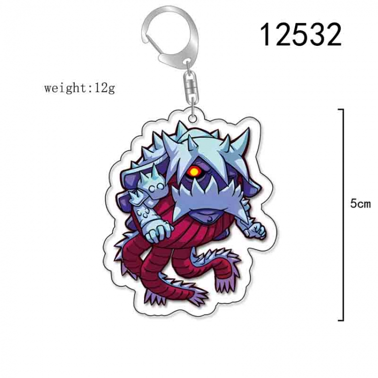 Naruto Anime Acrylic Keychain Charm  price for 5 pcs 12532
