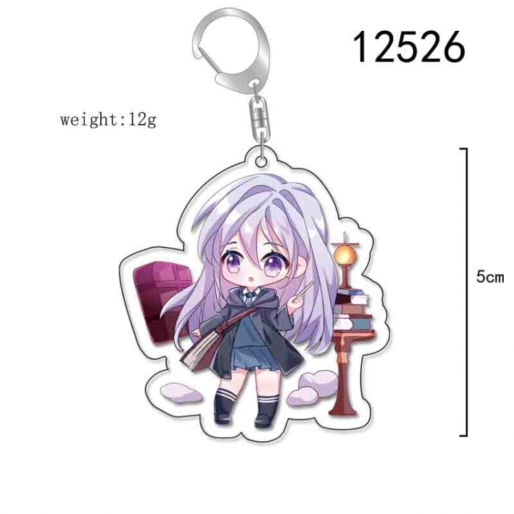 Harry Potter Anime Acrylic Keychain Charm  price for 5 pcs 12526
