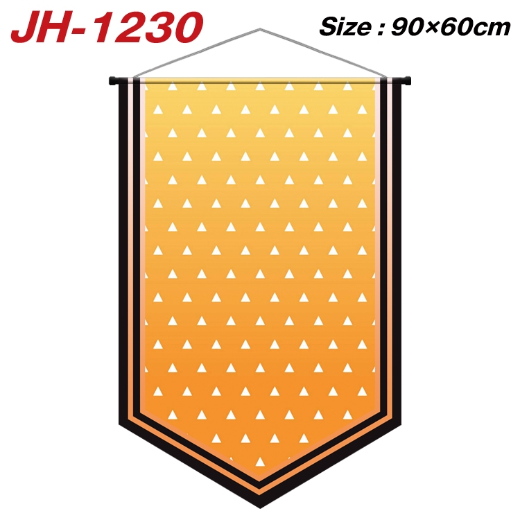 Demon Slayer Kimets Anime Peripheral Full Color Printing Banner 90X60CM JH-1230