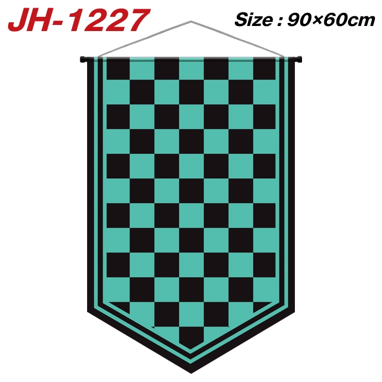 Demon Slayer Kimets Anime Peripheral Full Color Printing Banner 90X60CM  JH-1227