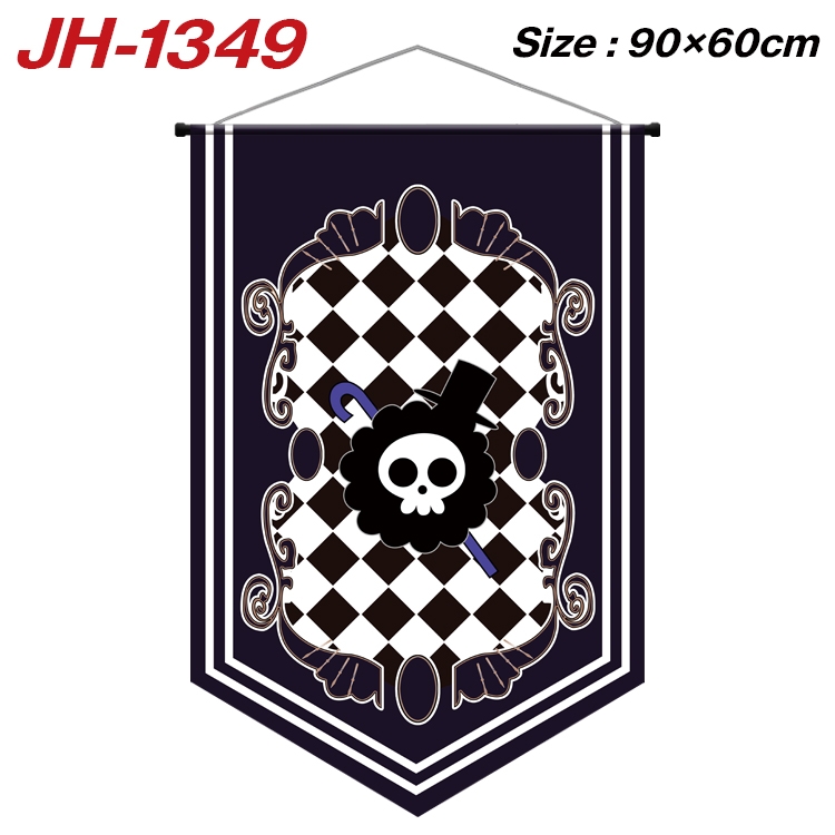 One Piece Anime Peripheral Full Color Printing Banner 90X60CM JH-1349