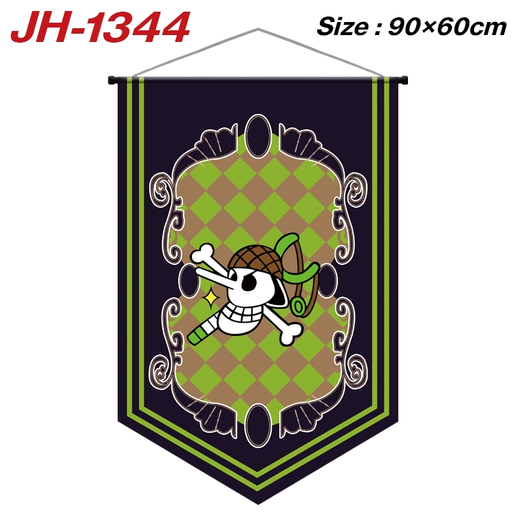 One Piece Anime Peripheral Full Color Printing Banner 90X60CM JH-1344