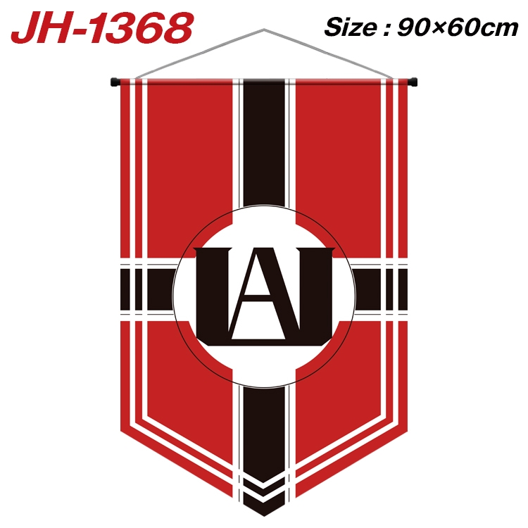 My Hero Academia Anime Peripheral Full Color Printing Banner 90X60CM JH-1368