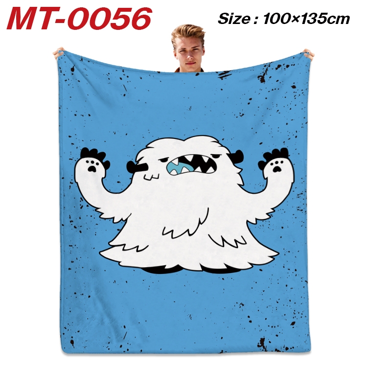 SK∞ Anime Flannel Blanket Air Conditioning Quilt Double Sided Printing 100x135cm MT-0056